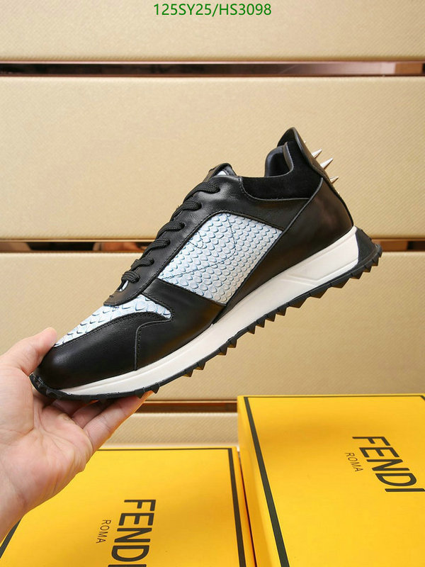 Men shoes-Fendi, Code: HS3098,$: 125USD