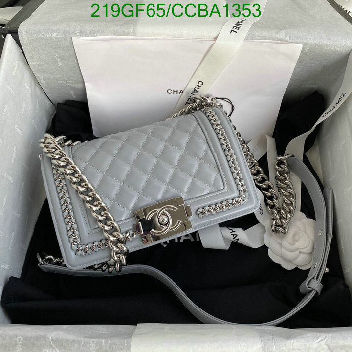 Chanel Bags -(Mirror)-Le Boy,Code: CCBA1353,$: 219USD