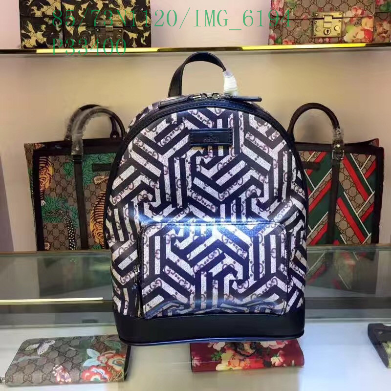 Gucci Bag-(4A)-Backpack-,Code: GGB120534,$: 85USD