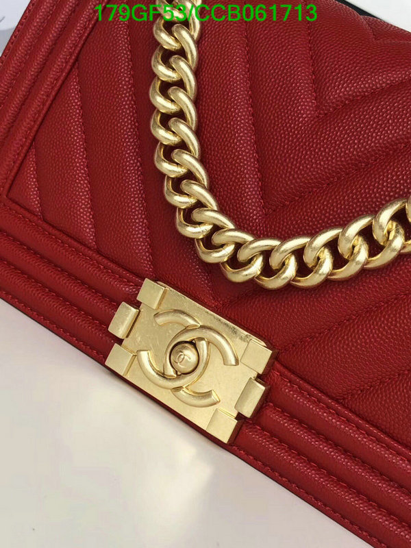 Chanel Bags -(Mirror)-Le Boy,Code: CCB061713,$: 179USD