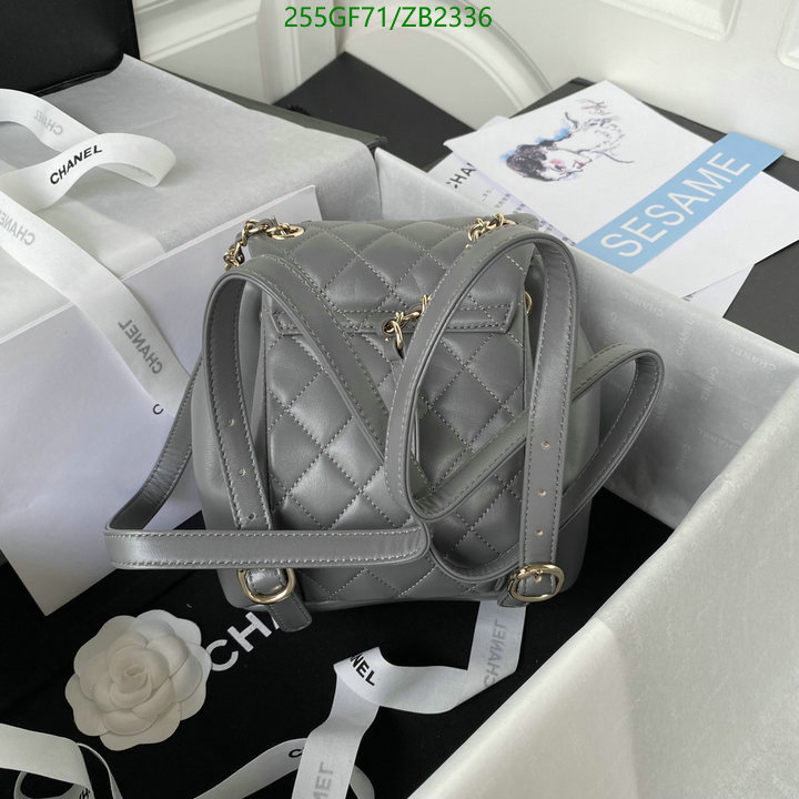 Chanel Bags -(Mirror)-Backpack-,Code: ZB2336,$: 255USD