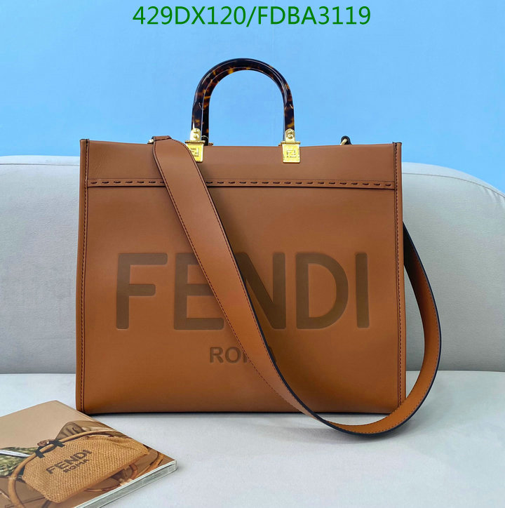 Fendi Bag-(Mirror)-Sunshine,Code: FDBA3119,$: 429USD