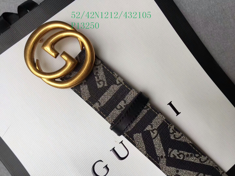 Belts-Gucci, Code： GGP010411,$: 52USD