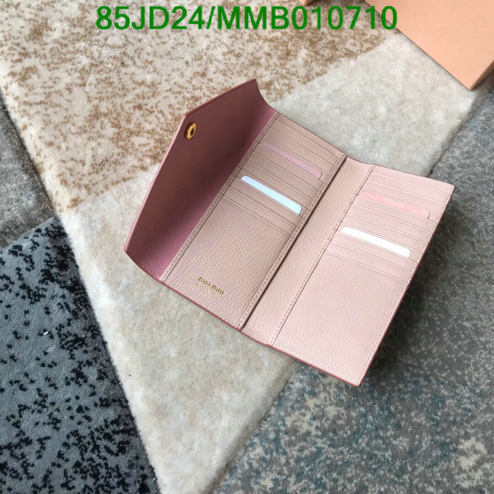Miu Miu Bag-(Mirror)-Wallet-,Code: MMB010710,$: 85USD