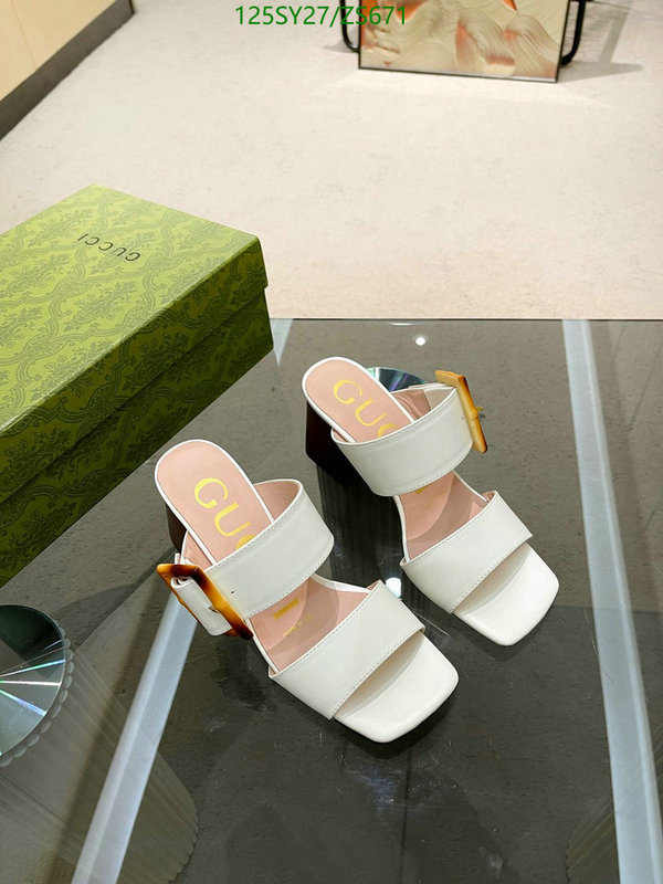 Women Shoes-Gucci, Code: ZS671,$: 125USD