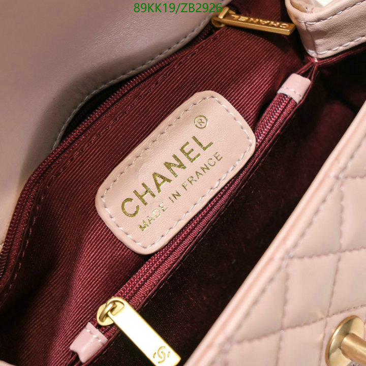 Chanel Bags ( 4A )-Diagonal-,Code: ZB2926,$: 89USD