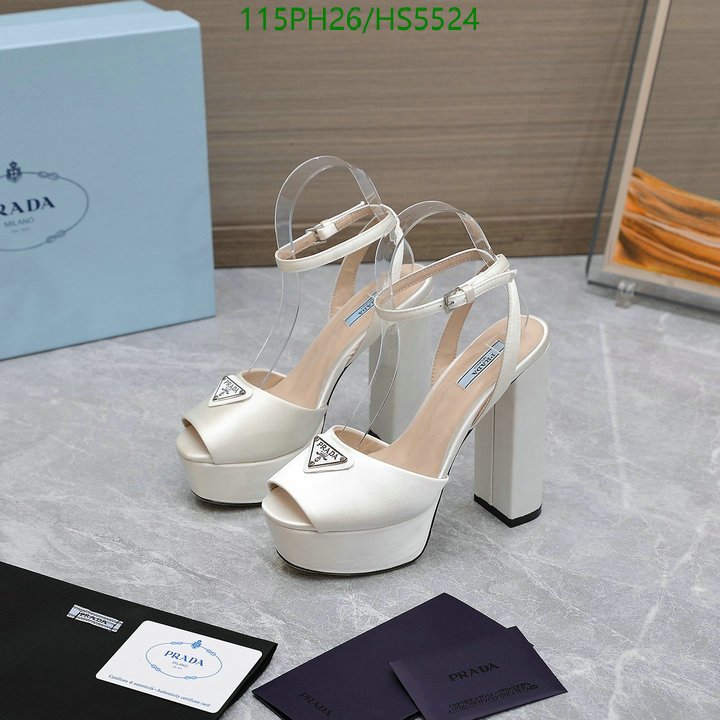 Women Shoes-Prada, Code: HS5524,$: 115USD