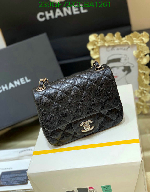 Chanel Bags -(Mirror)-Diagonal-,Code: CCBA1261,$: 239USD