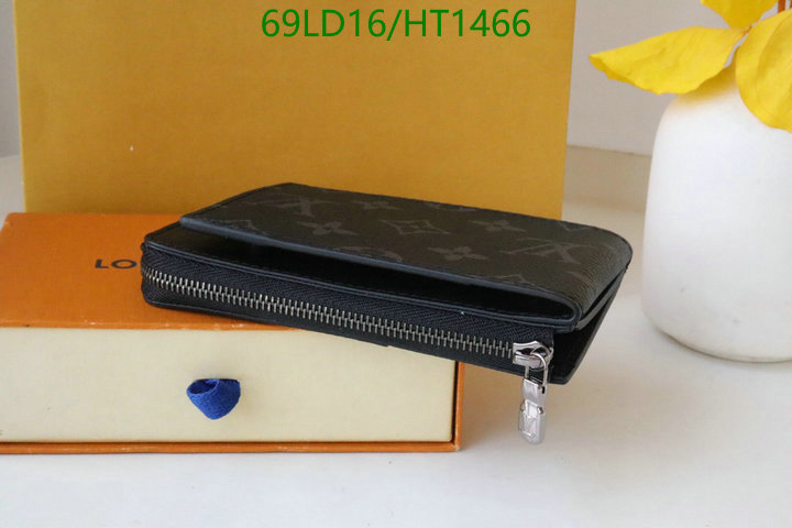 LV Bags-(Mirror)-Wallet-,Code: HT1466,$: 69USD