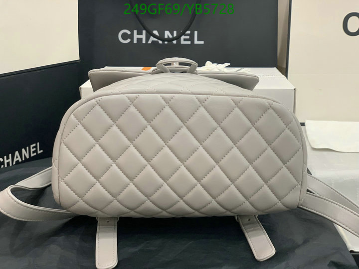 Chanel Bags -(Mirror)-Backpack-,Code: YB5728,$: 249USD