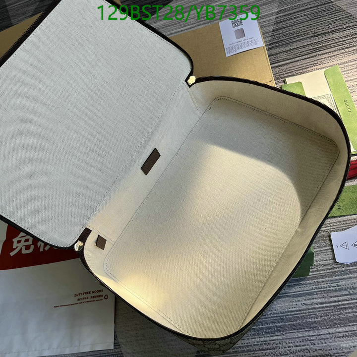 Gucci Bag-(Mirror)-Makeup bag-,Code: YB7359,$: 129USD