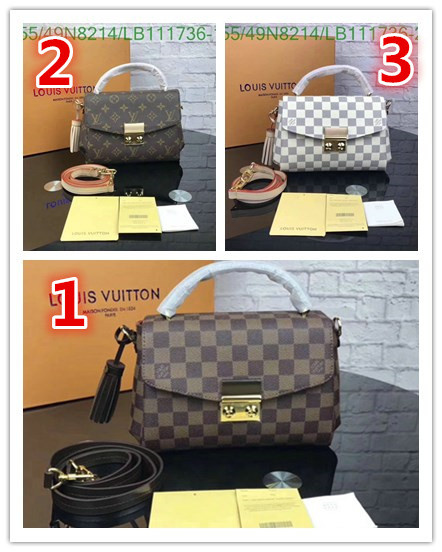 LV Bags-(4A)-Pochette MTis Bag-Twist-,Code：LB111736,$: 55USD