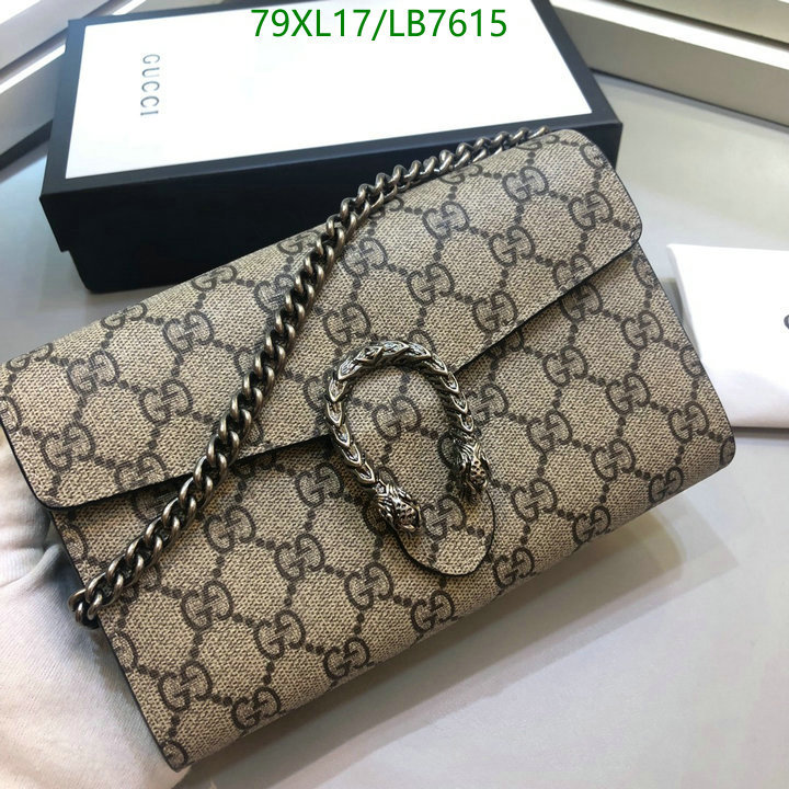 Gucci Bag-(4A)-Dionysus-,Code: LB7615,$: 79USD