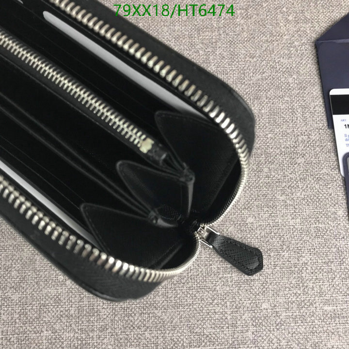 Prada Bag-(Mirror)-Wallet-,Code: HT6474,$: 79USD