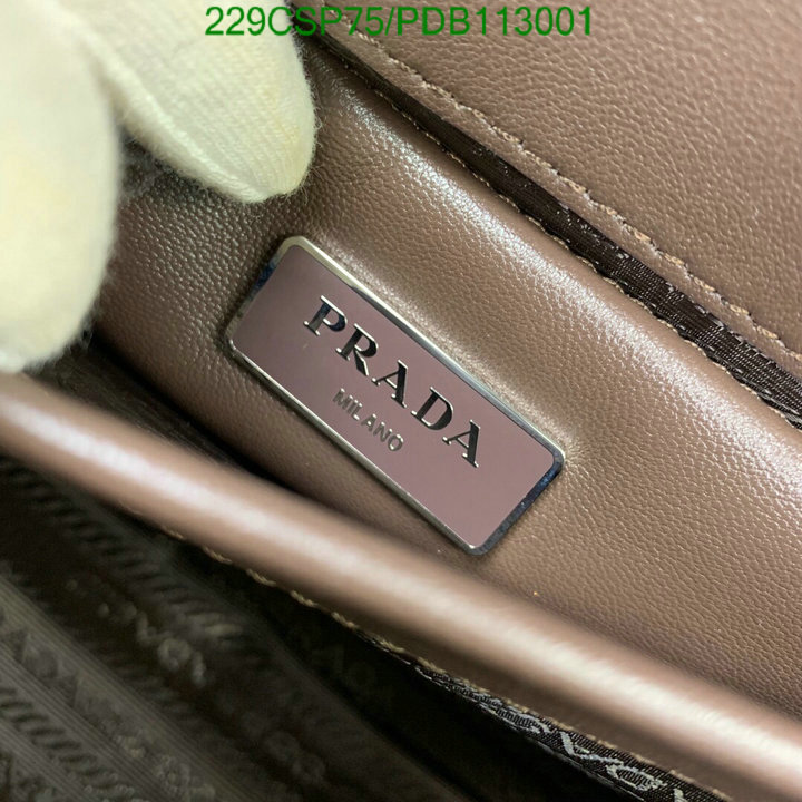 Prada Bag-(Mirror)-Diagonal-,Code: PDB113001,$: 229USD