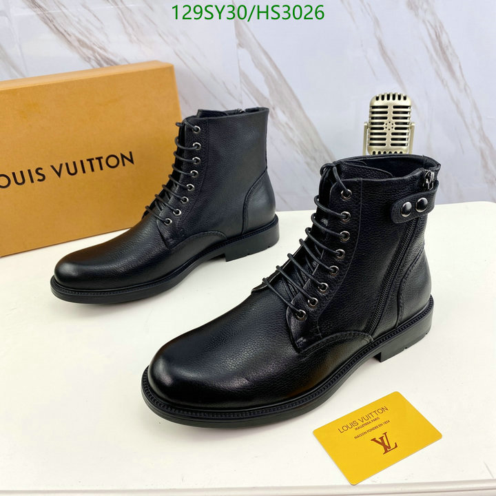 Men shoes-LV, Code: HS3026,$: 129USD