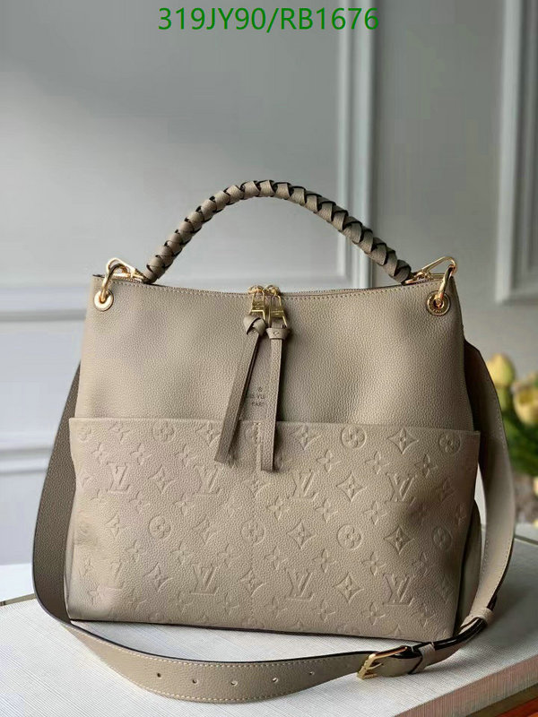 LV Bags-(Mirror)-Handbag-,Code: RB1676,$: 319USD