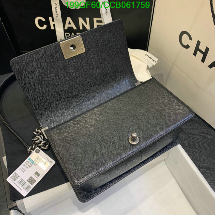 Chanel Bags -(Mirror)-Le Boy,Code: CCB061759,$: 199USD