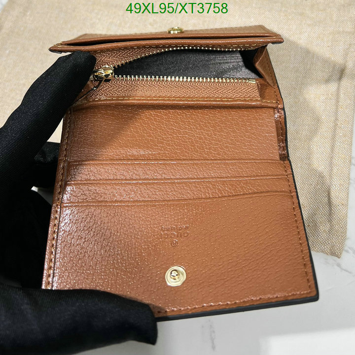 Gucci Bag-(4A)-Wallet-,Code: XT3758,$: 49USD