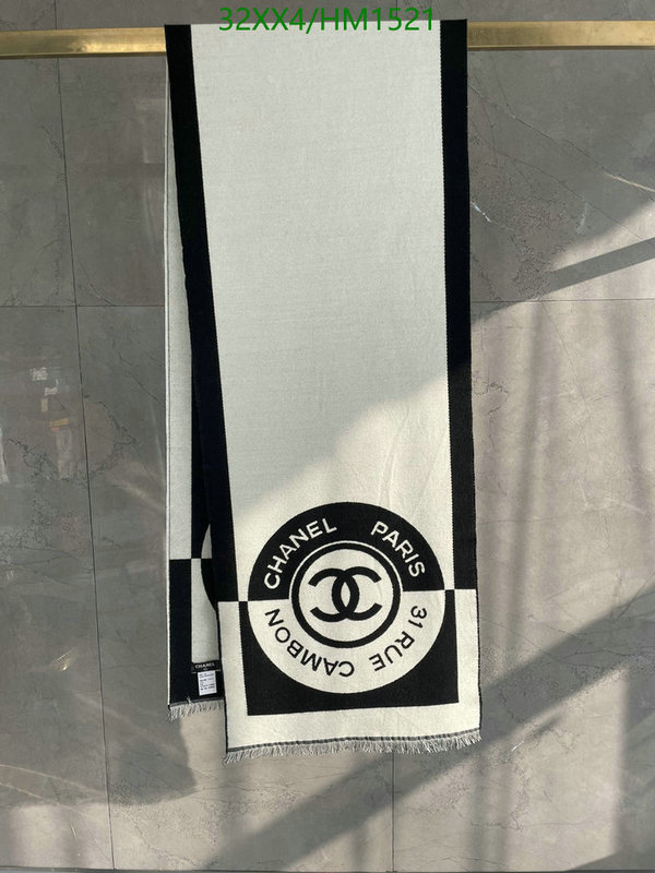 Scarf-Chanel, Code: HM1521,$: 32USD