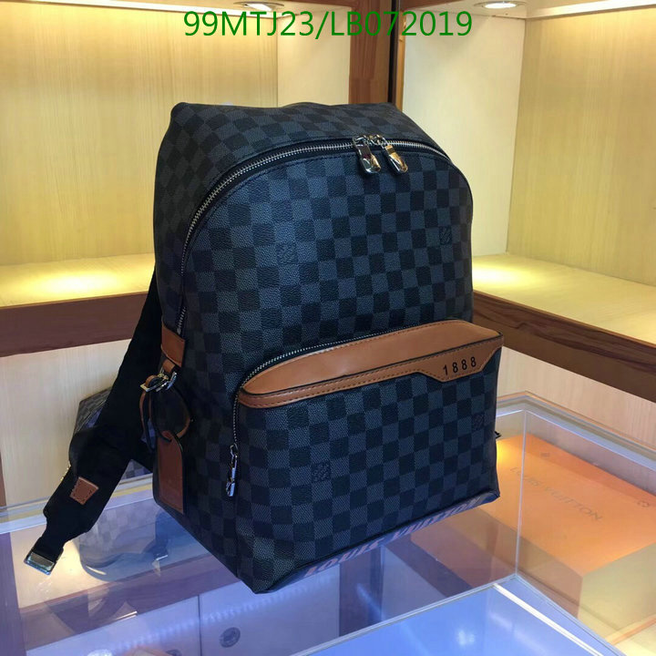 LV Bags-(4A)-Backpack-,Code: LB072019,$:99USD