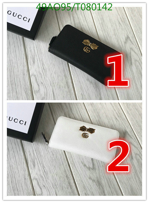 Gucci Bag-(4A)-Wallet-,Code: T080142,$:49USD