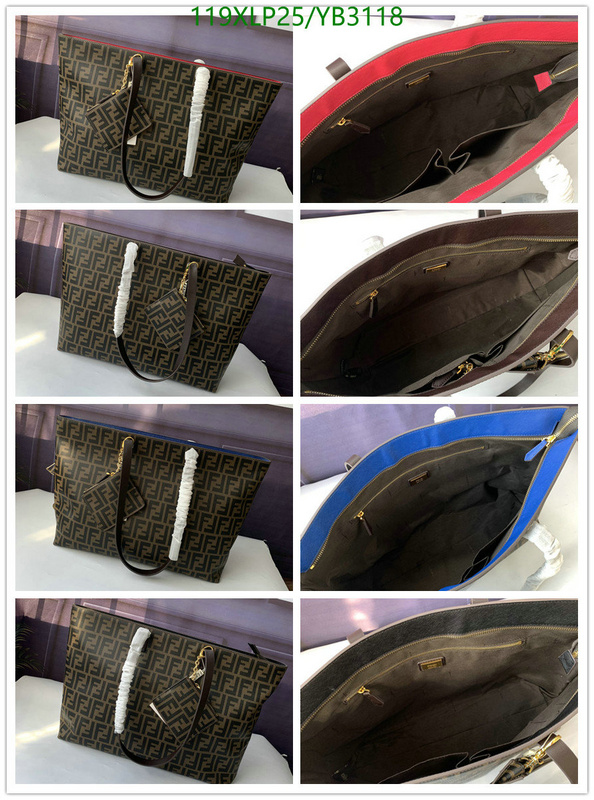 Fendi Bag-(4A)-Handbag-,Code: YB3118,$: 119USD