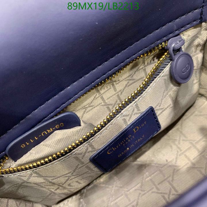 Dior Bags-(4A)-Lady-,Code: LB2213,$: 89USD