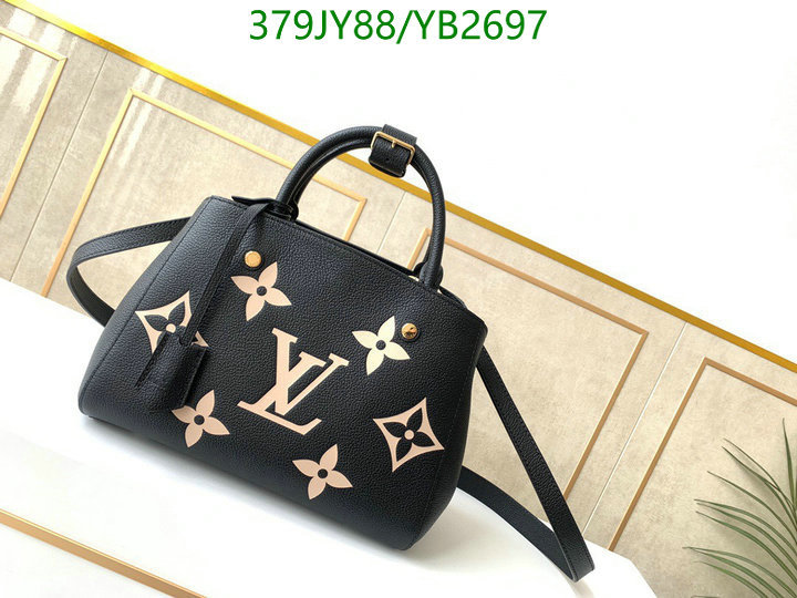 LV Bags-(Mirror)-Handbag-,Code: YB2697,$: 379USD