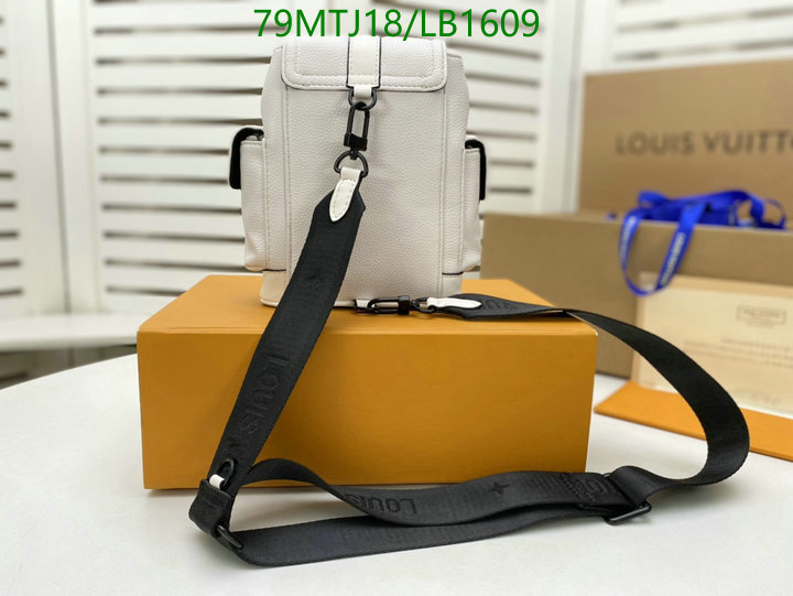 LV Bags-(4A)-Backpack-,Code: LB1609,$: 79USD