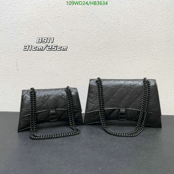 Balenciaga Bag-(4A)-Other Styles-,Code: HB3634,