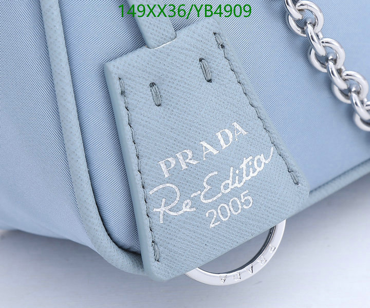 Prada Bag-(Mirror)-Re-Edition 2005,Code: YB4909,$: 149USD