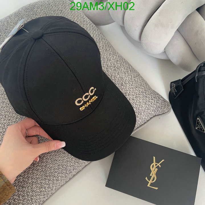 Cap -(Hat)-Chanel, Code: XH02,$: 29USD