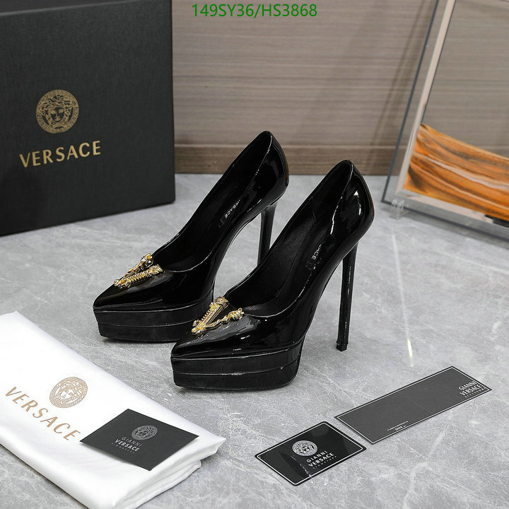 Women Shoes-Versace, Code: HS3868,$: 149USD