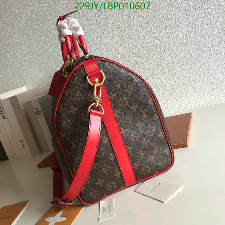 LV Bags-(Mirror)-Keepall BandouliRe 45-50-,Code: LBP010607,