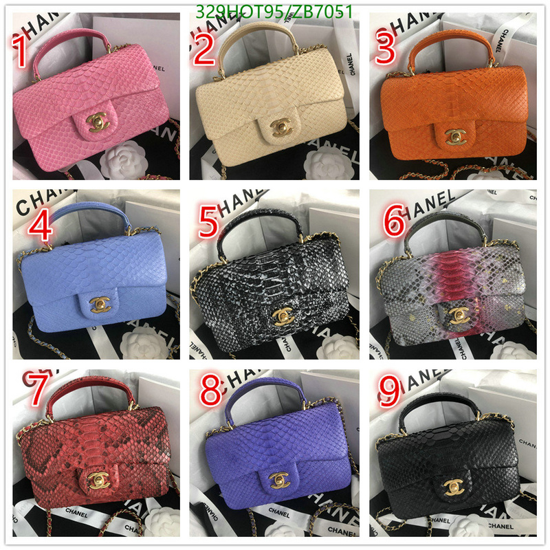 Chanel Bags -(Mirror)-Diagonal-,Code: ZB7051,$: 329USD