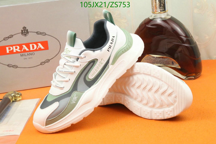 Men shoes-Prada, Code: ZS753,$: 105USD