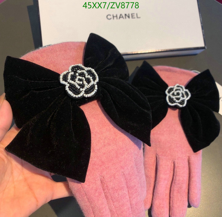 Gloves-Chanel, Code: ZV8778,$: 45USD