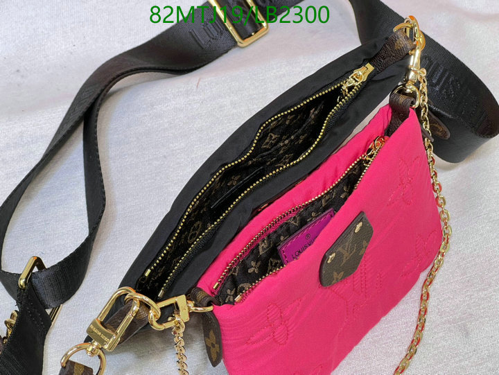 LV Bags-(4A)-New Wave Multi-Pochette-,Code: LB2300,$: 82USD