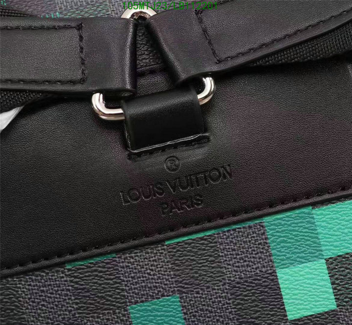 LV Bags-(4A)-Backpack-,Code: LB112201,$:105USD