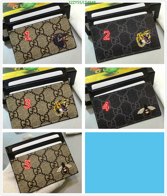 Gucci Bag-(4A)-Wallet-,Code: LT4848,$: 32USD