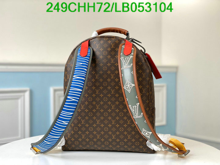 LV Bags-(Mirror)-Backpack-,Code:LB053104,$: 249USD