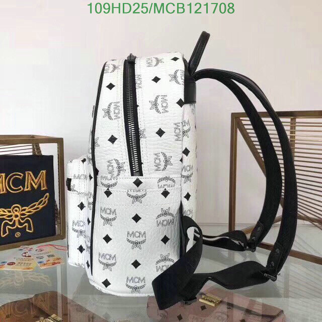 MCM Bag-(Mirror)-Backpack-,Code: MCB121708,$: 109USD