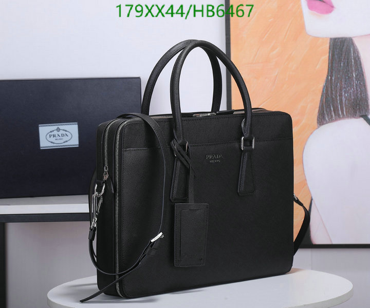 Prada Bag-(Mirror)-Handbag-,Code: HB6467,$: 179USD