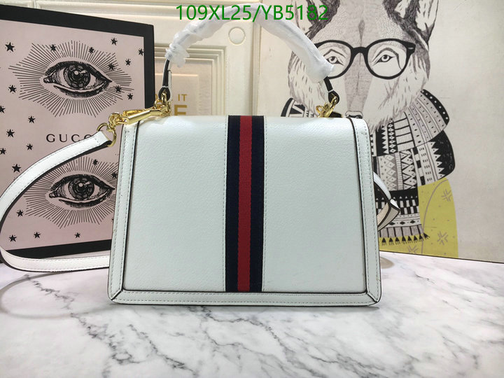 Gucci Bag-(4A)-Handbag-,Code: YB5182,$: 109USD