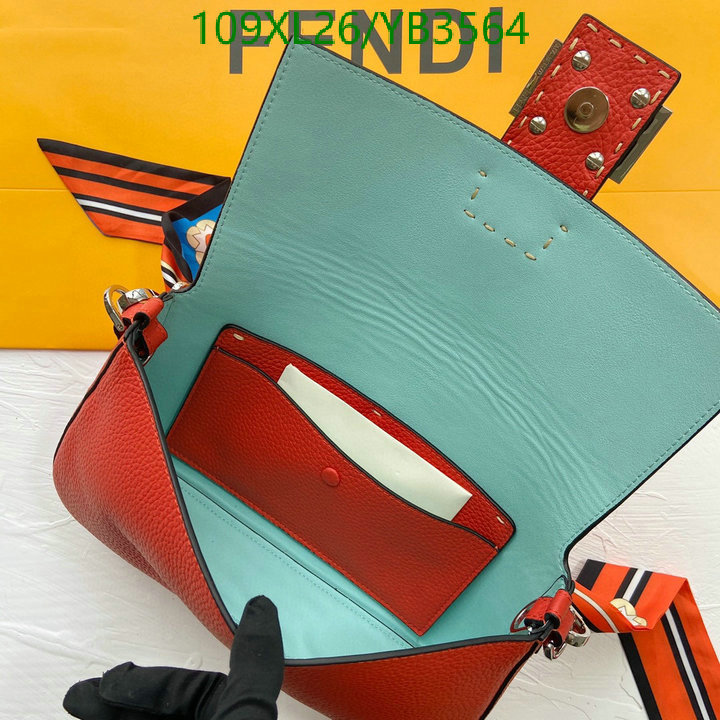 Fendi Bag-(4A)-Baguette-,Code: YB3564,$: 109USD