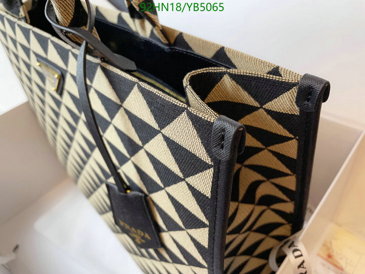 Prada Bag-(4A)-Handbag-,Code: YB5065,$: 92USD