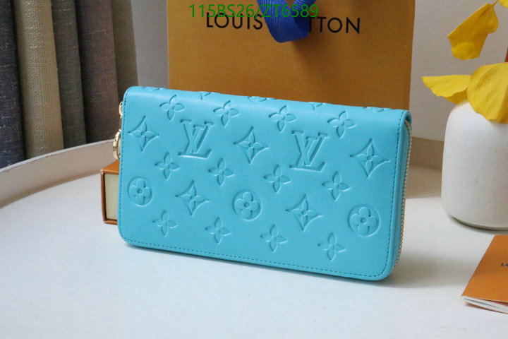 LV Bags-(Mirror)-Wallet-,Code: ZT6589,$: 115USD