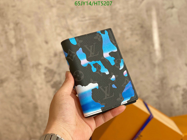 LV Bags-(Mirror)-Wallet-,Code: HT5207,$: 65USD