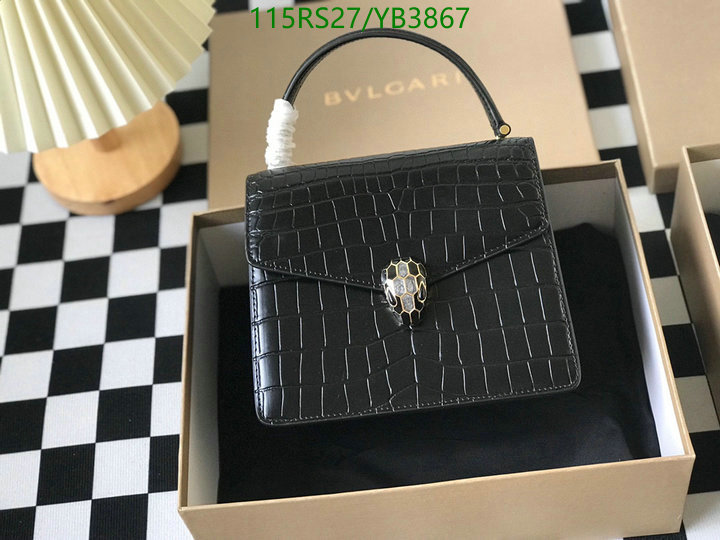 Bvlgari Bag-(4A)-Serpenti Forever,Code: YB3867,$: 115USD